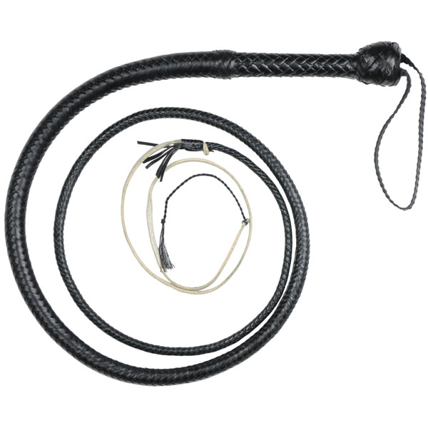 6 ft bullwhip Black