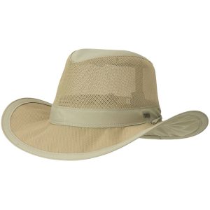 Airflow Lightweight Recycled Hat by Conner Hats khaki color