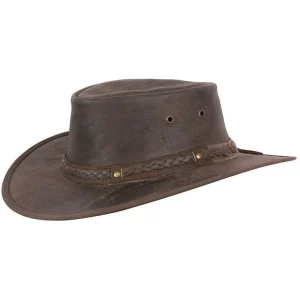 Kangaroo Crossing Buffalo Hide Hat by Conner Hats