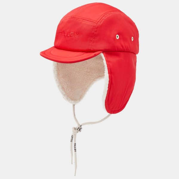 Rove Aviator Hat by Tilley Endurables in Red