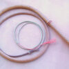 Bullwhip 10 ft Natural Tan – Handmade Leather Bullwhip for Sale