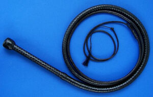 Bullwhip 8 ft Black – Handmade Leather Bullwhip for Sale | BullwhipMaster